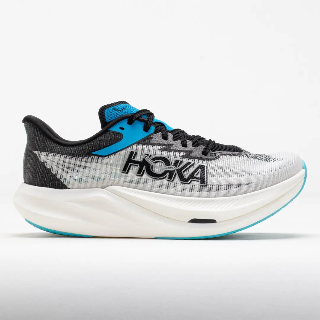 Hoka Rocket X 3 - Hardloopschoen - Wit/Zwart - afbeelding 6 van 6