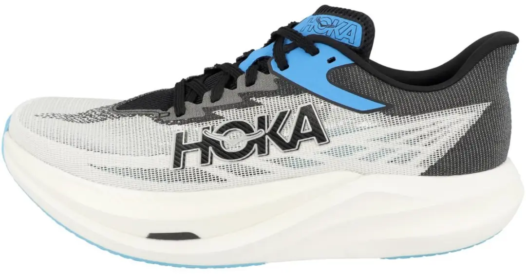 Hoka Rocket X 3 - Hardloopschoen - Wit/Zwart