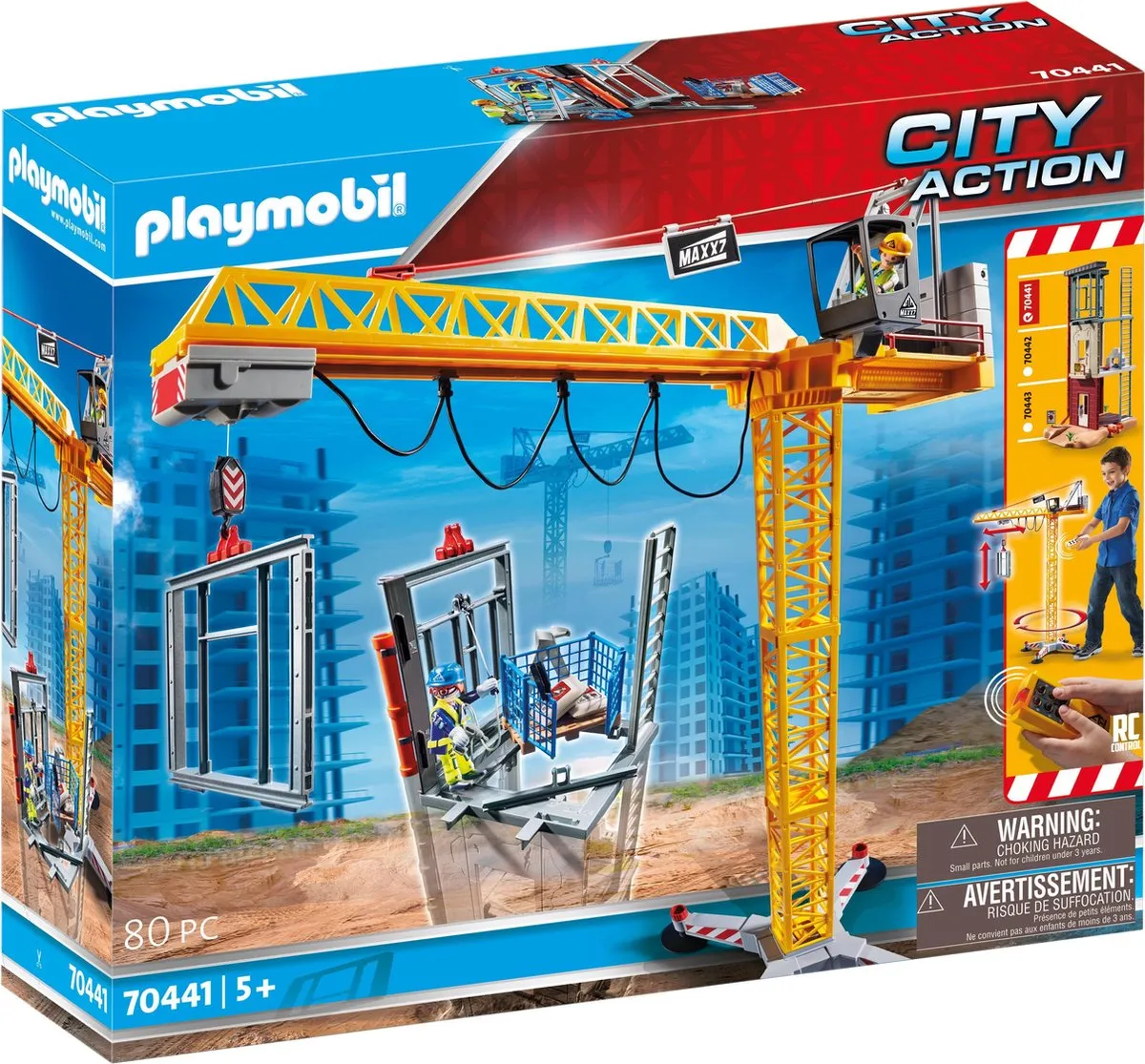 Playmobil City Action RC Bouwkraan 70441