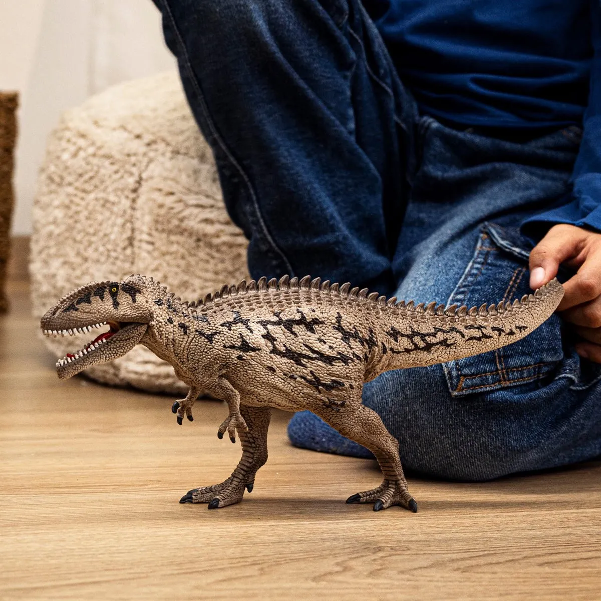 Schleich Carcharodontosaurus 15048 - Dinosaurus Speelgoed - Grijs - afbeelding 6 van 6