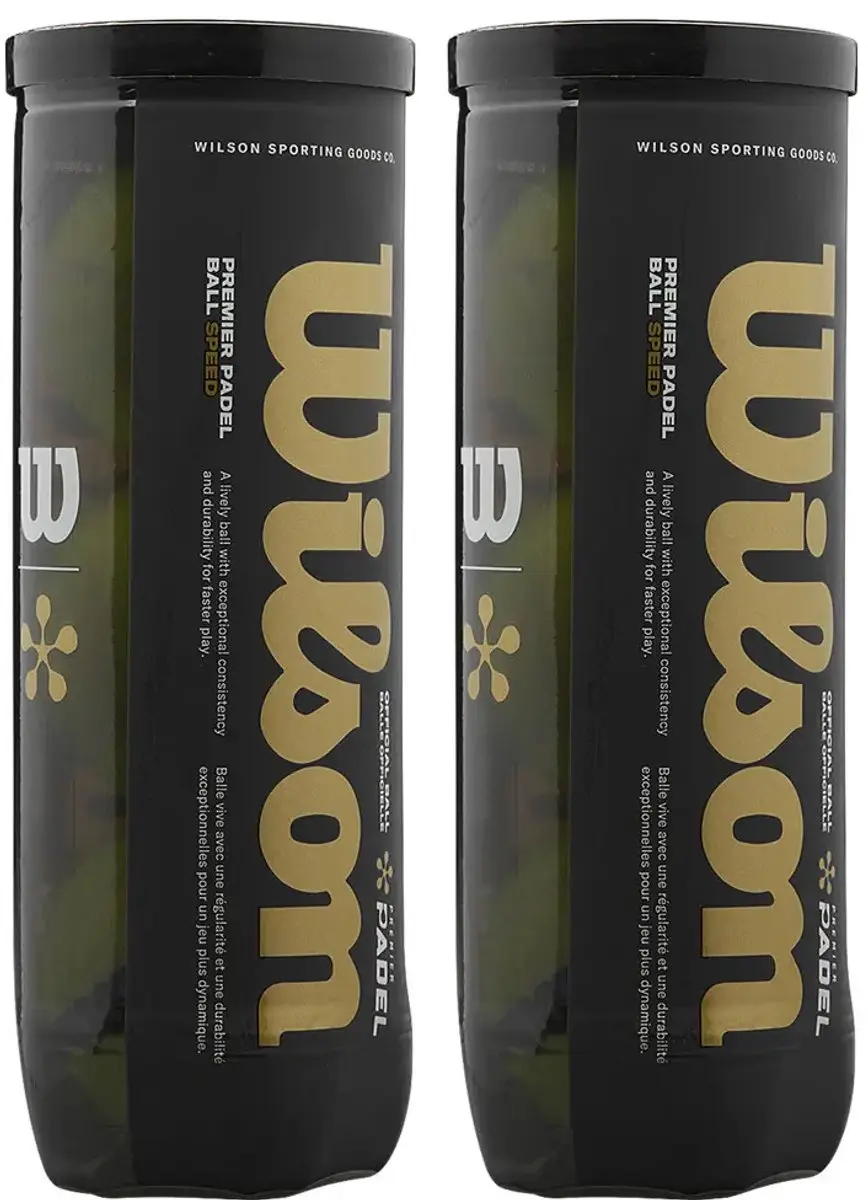 Wilson Premier Padelball Speed - 6 Stuks