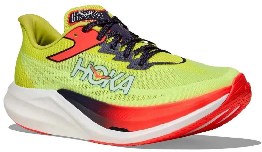 Hoka Rocket X 3 Hardloopschoenen - 42 2/3 - Neon Yuzu