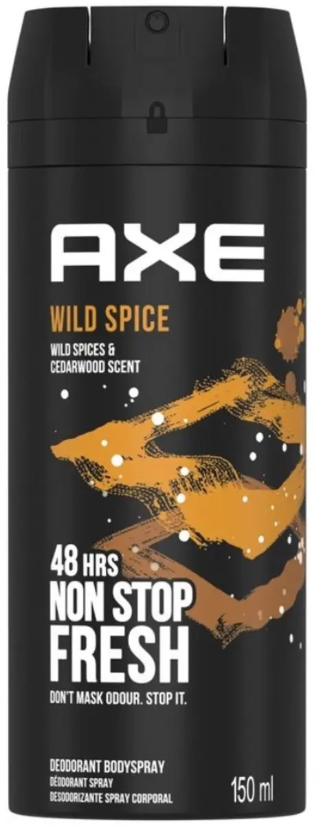 Axe Wild Spice Bodyspray 750ml - 5x150ml