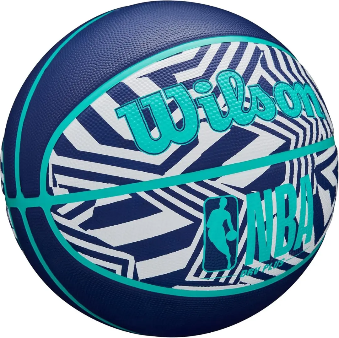 Wilson NBA DRV Plus Dazzle Camo Basketbal - Indigo