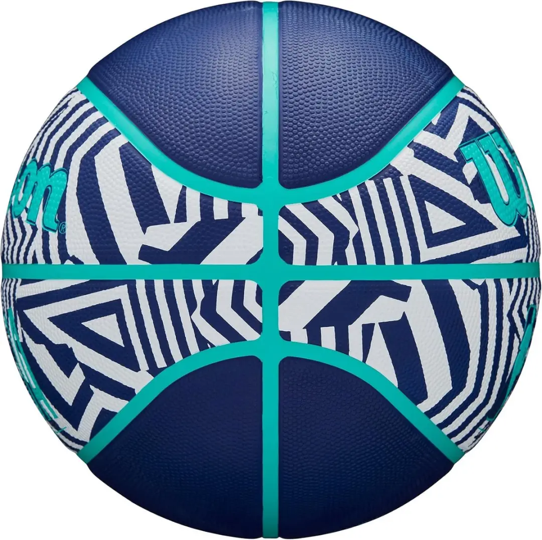 Wilson NBA DRV Plus Dazzle Camo Basketbal - Indigo