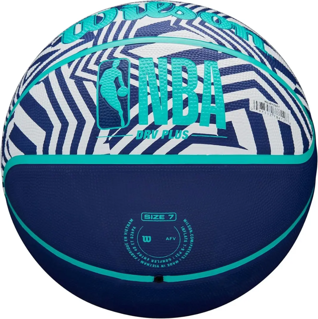 Wilson NBA DRV Plus Dazzle Camo Basketbal - Indigo