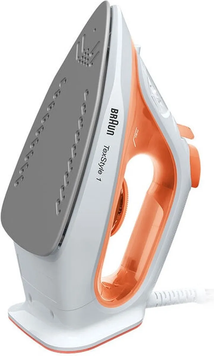 Braun TexStyle 1 SI1009OR Stoomstrijkijzer - 2000W - 220ml - Oranje