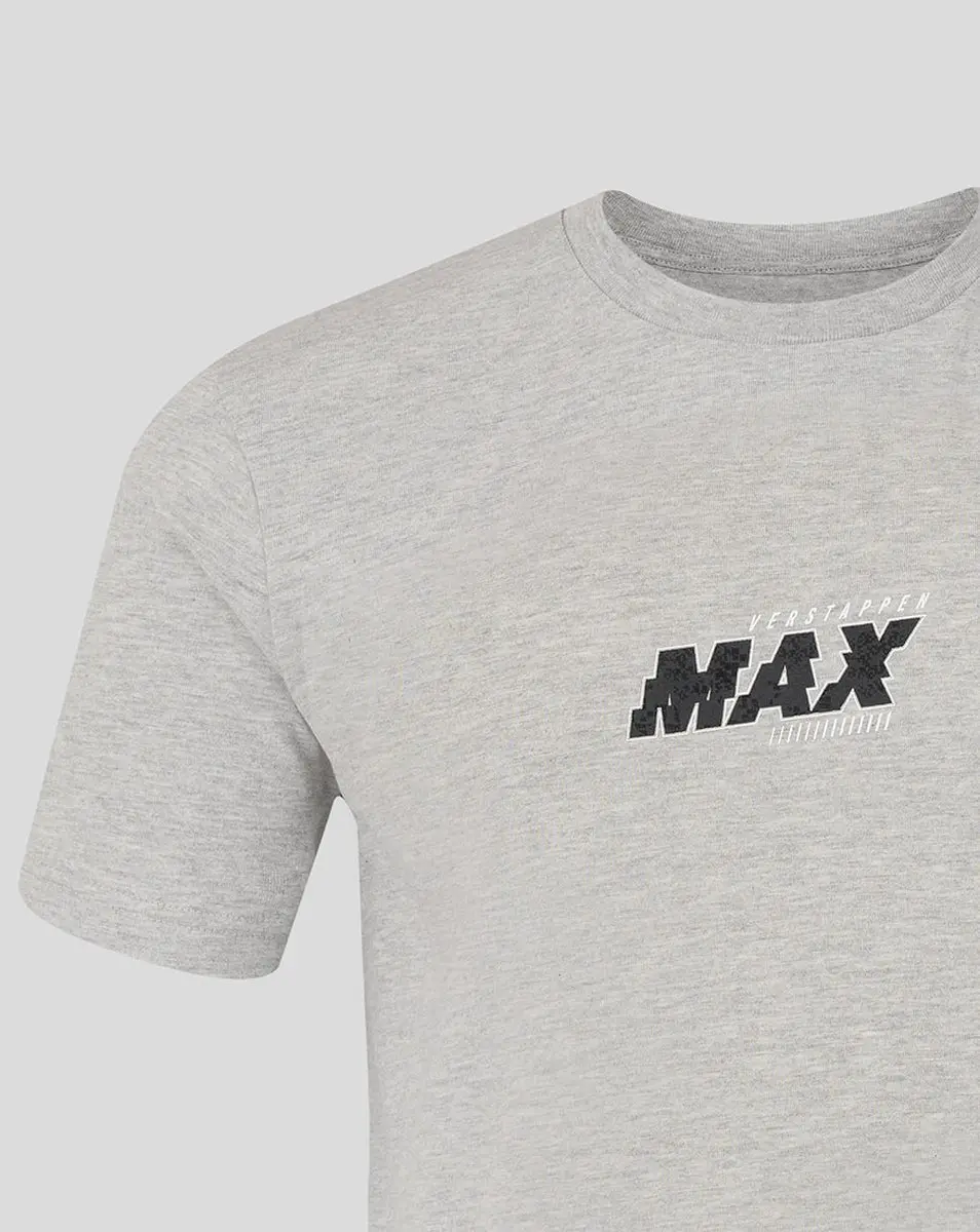 Castore Max Verstappen Graphic Pixel Shirt 2026 - Grijs L
