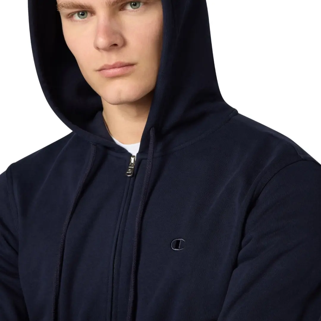 Champion Full Zip Hoodie Heren - Marineblauw XXL