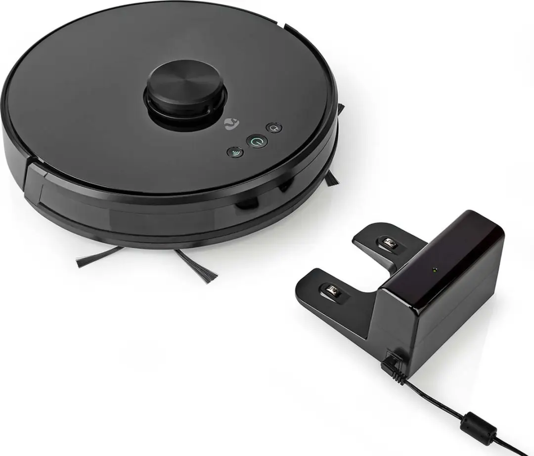 Nedis SmartLife WIFIVCL001CBK Robotstofzuiger - Laser - Zwart