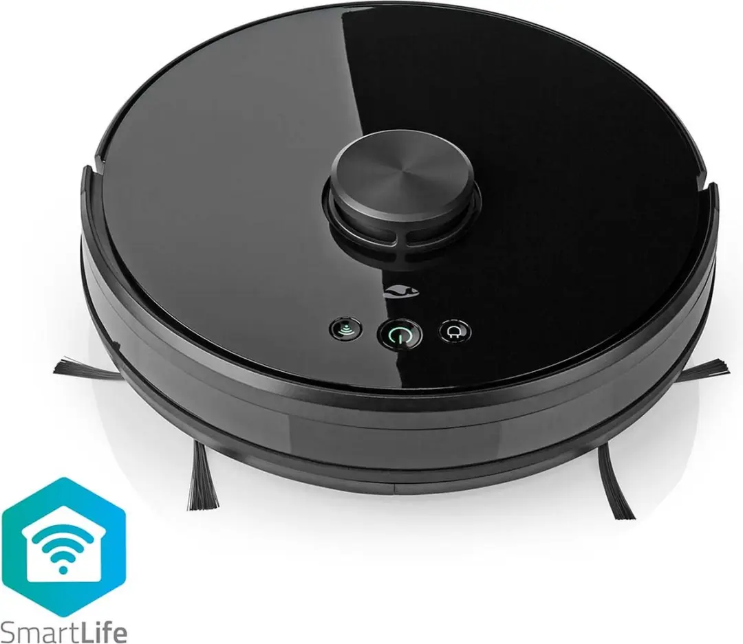 Nedis SmartLife WIFIVCL001CBK Robotstofzuiger - Laser - Zwart