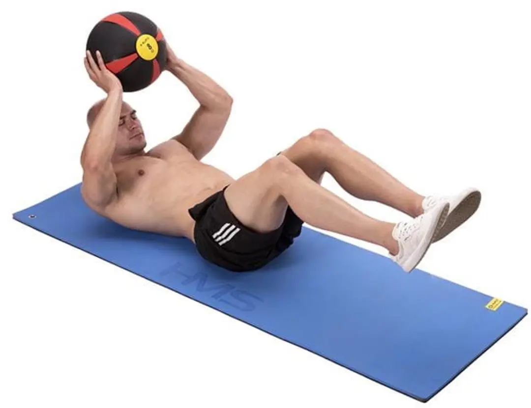 HMS NK Serie Medicijnbal 10 kg - Chropowate Zwart/Rood - afbeelding 6 van 6