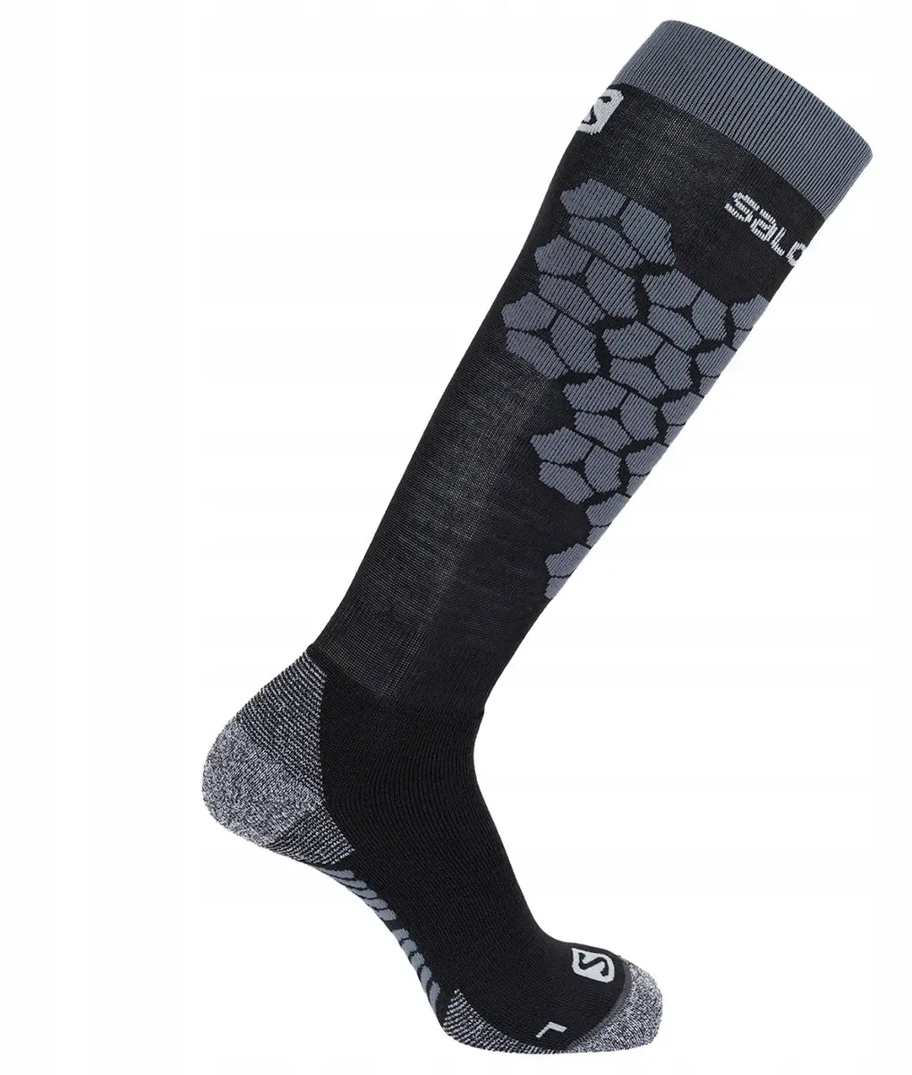 Salomon S/ACCESS Merino Skisokken 39-41 - Zwart