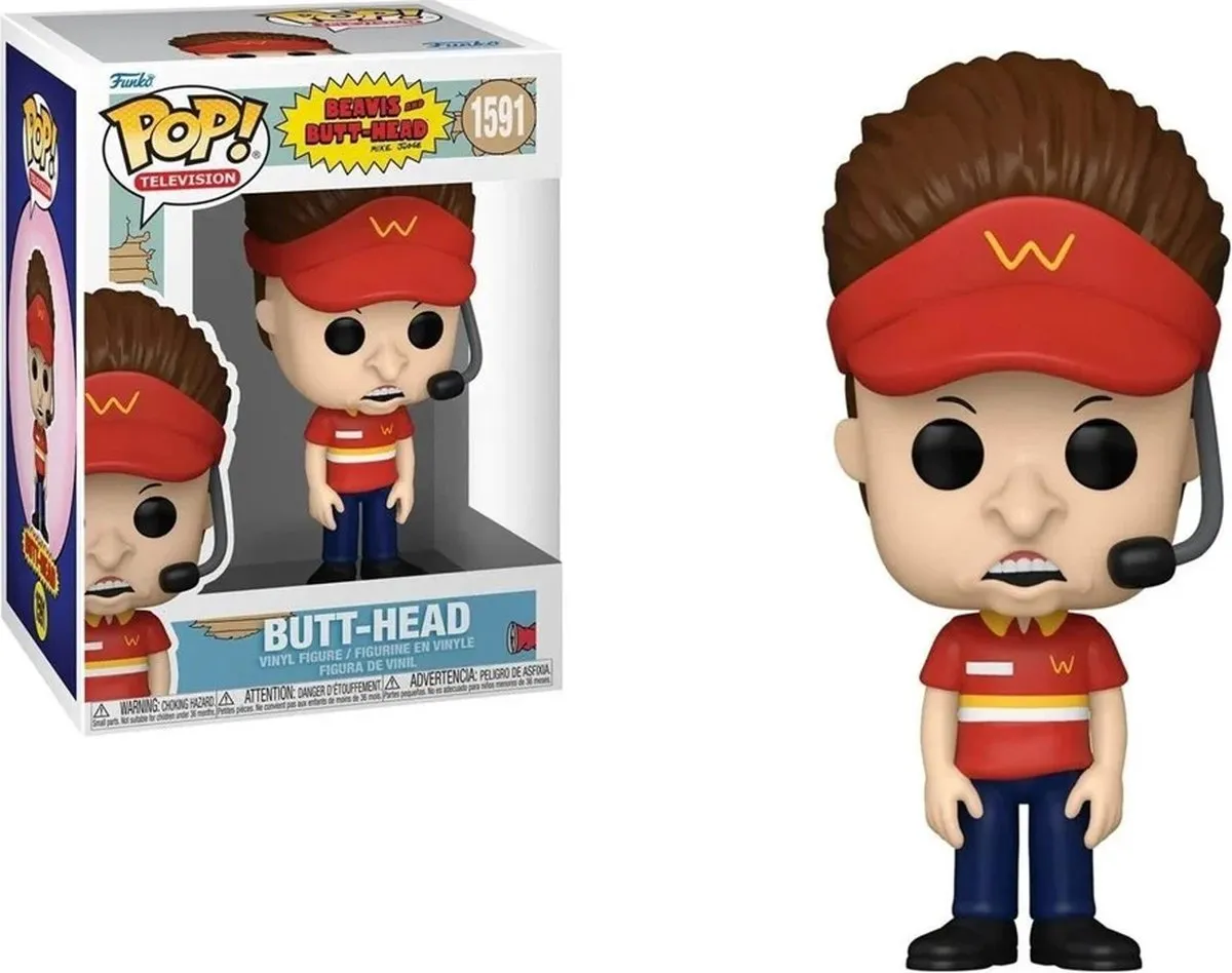 Funko Pop Beavis & Butt-Head Butt-Head #1591 - Multi