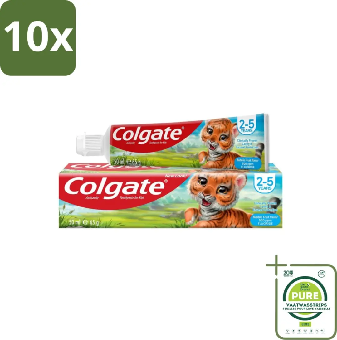 Colgate Bubble Fruit Kindertandpasta 50ml