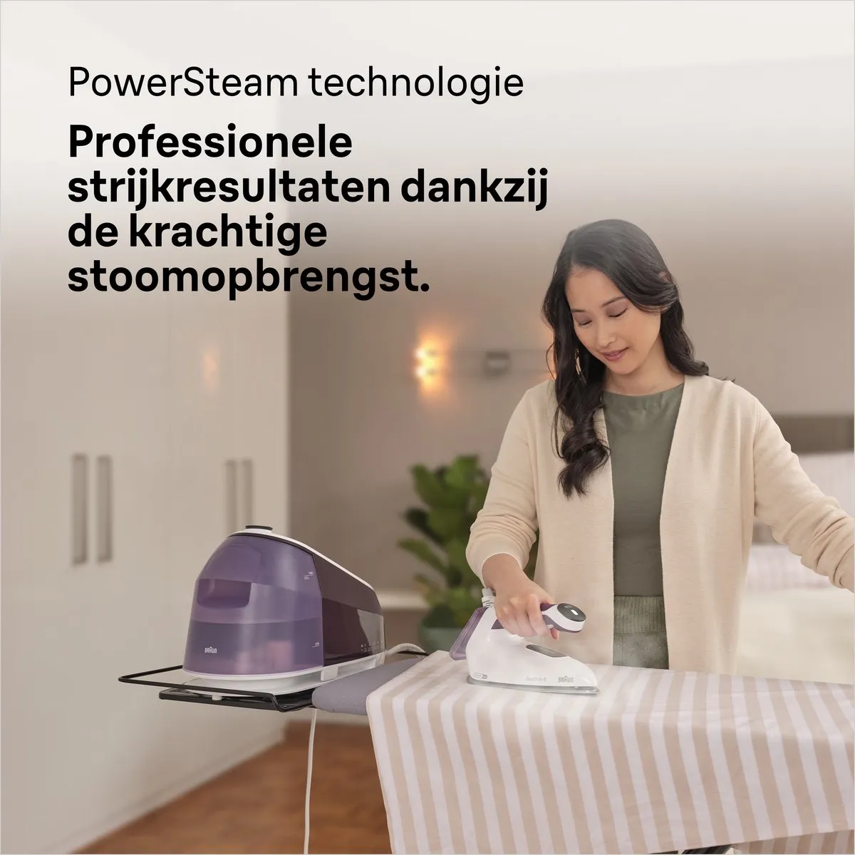 Braun CareStyle 5 IS5247VI Stoomgenerator - 2400W - 2000ml - Paars - afbeelding 6 van 6