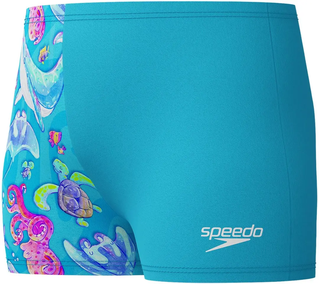 Speedo Digital Allover Zwemboxer Jongens 104