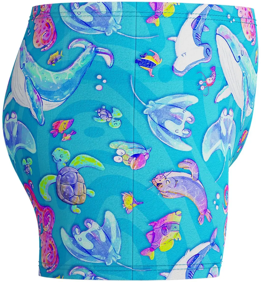 Speedo Digital Allover Zwemboxer Jongens 104 - Lichtblauw