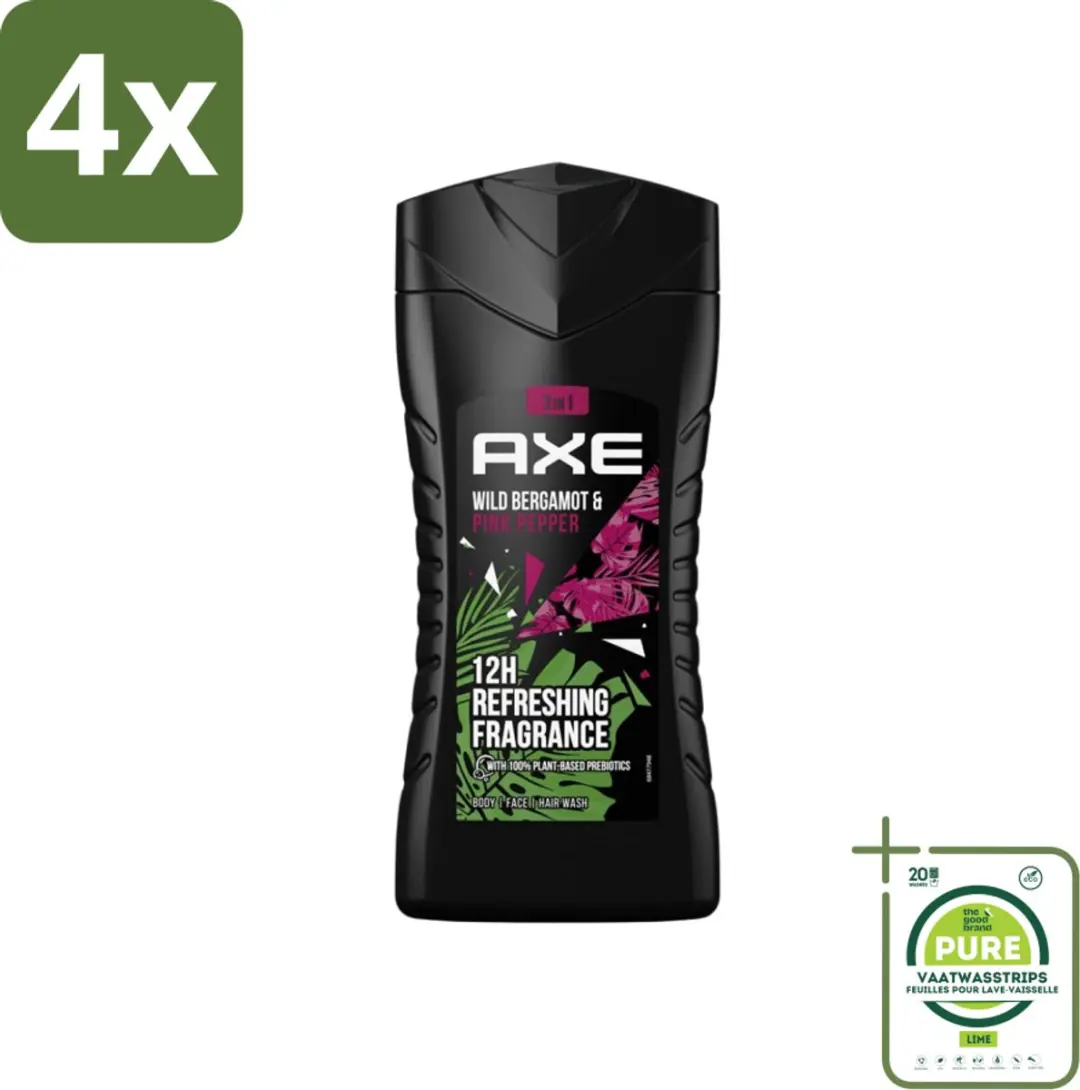 Axe Wild Bergamot & Pink Pepper Douchegel 250ml