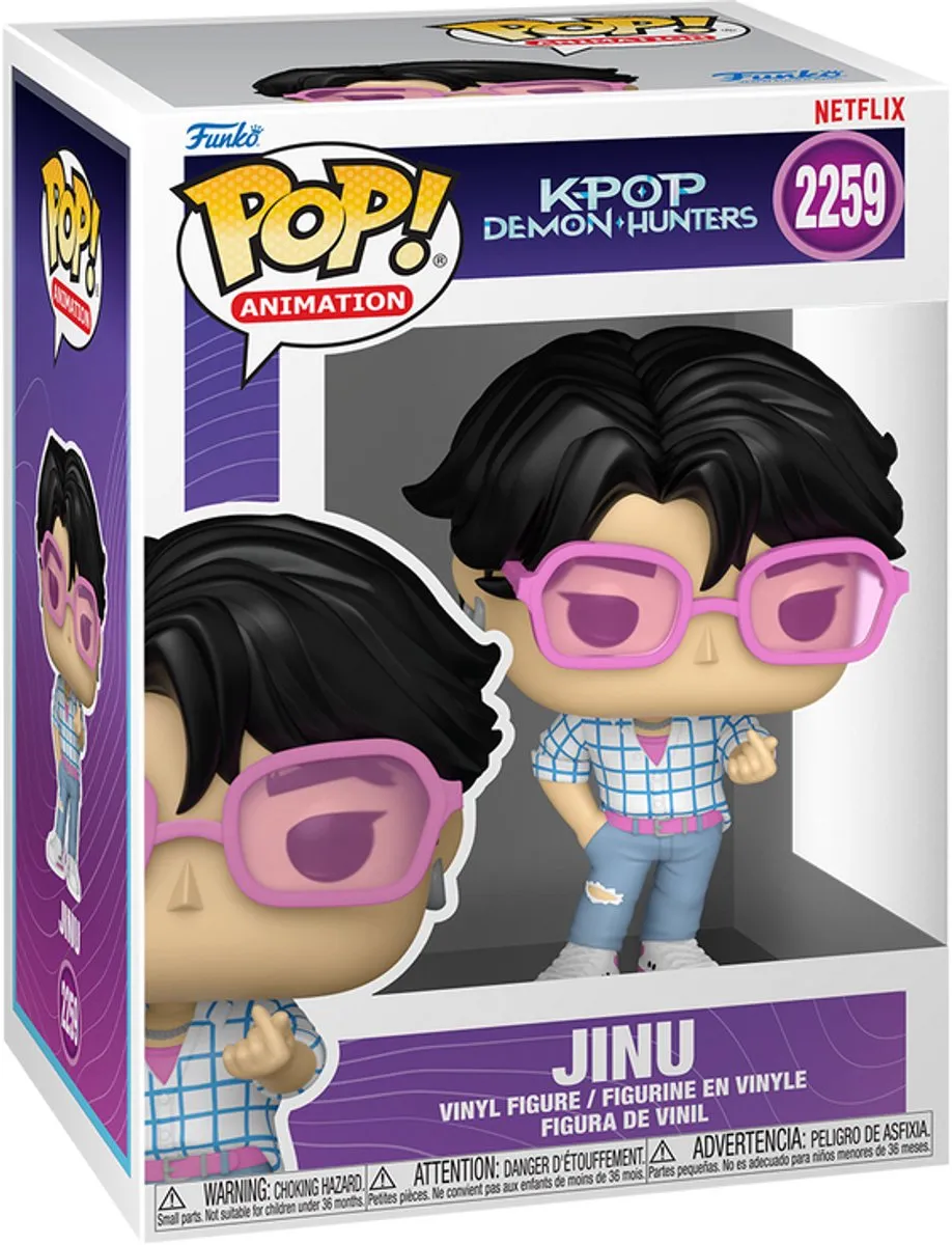 Funko POP! Animation K-Pop Demon Hunters Jinu #2259 - Jinu w/CH