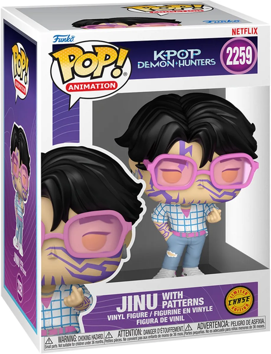 Funko POP! Animation K-Pop Demon Hunters Jinu #2259 - Jinu w/CH