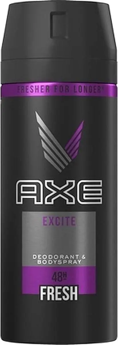 Axe Deodorant Bodyspray Excite 150 ml - Bulkverpakking - 5 stuks