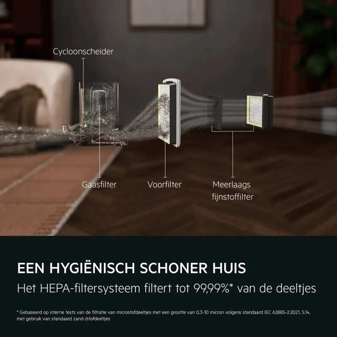 AEG AL51C1OG Cilinderstofzuiger 1000W - 2L - Groen