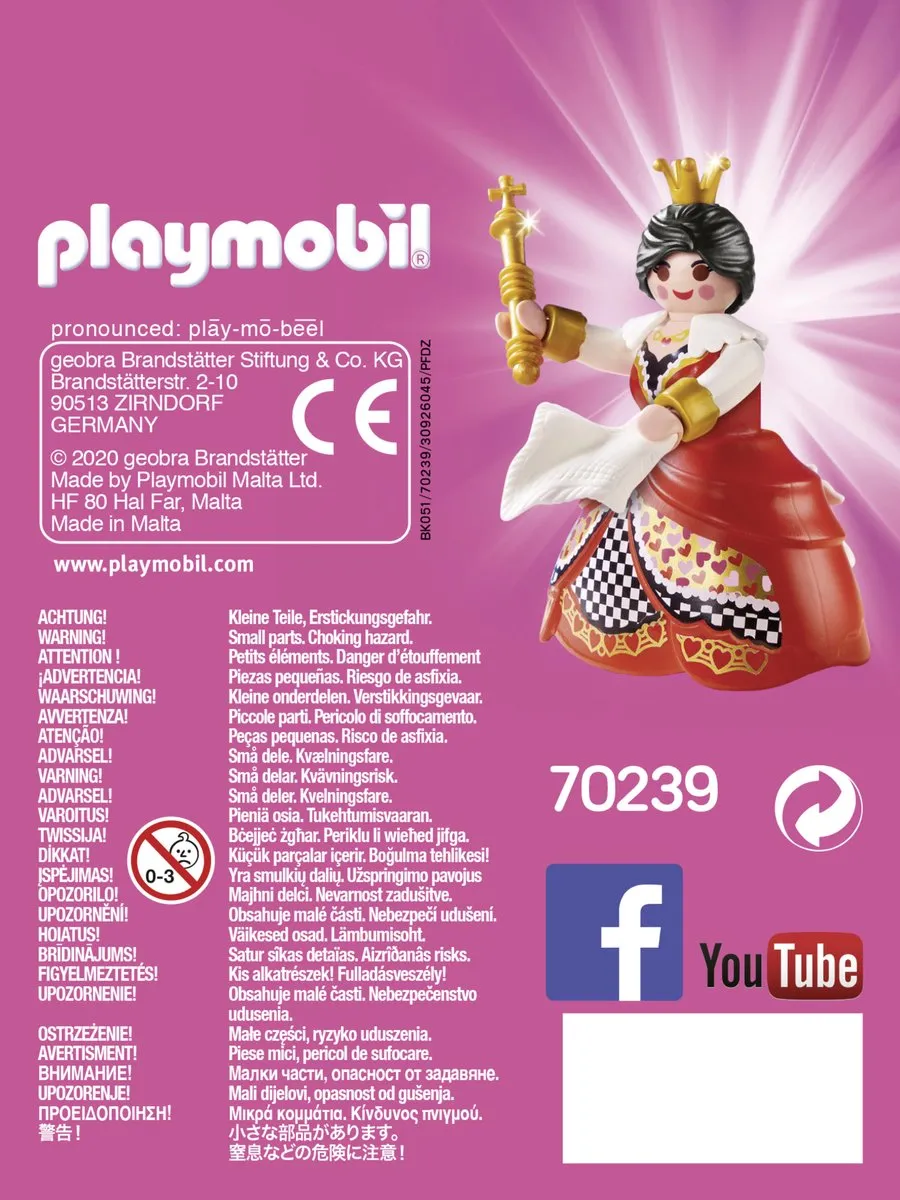 Playmobil Hartenkoningin 70239 - Multicolor