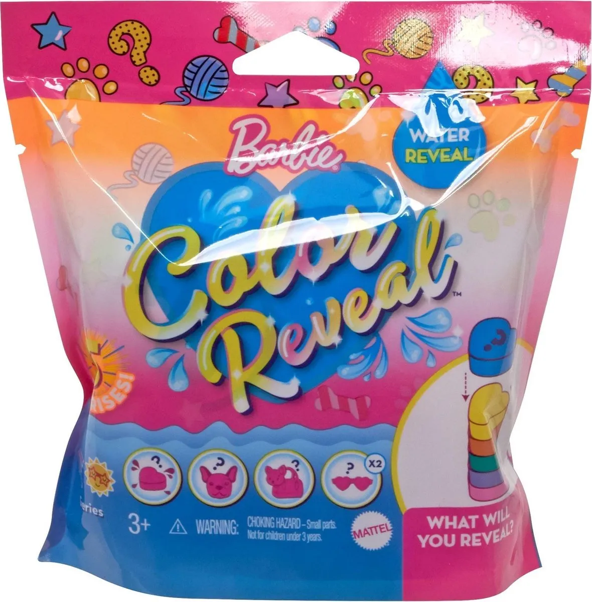 Barbie Colour Reveal Huisdieren Speelgoed - Multicolor - afbeelding 6 van 6