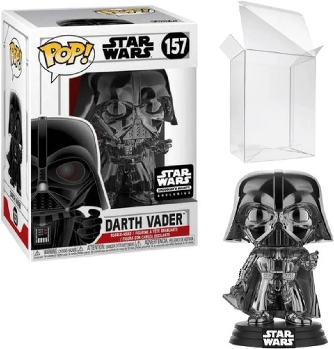 Funko Pop! Star Wars Darth Vader Black Chrome #157