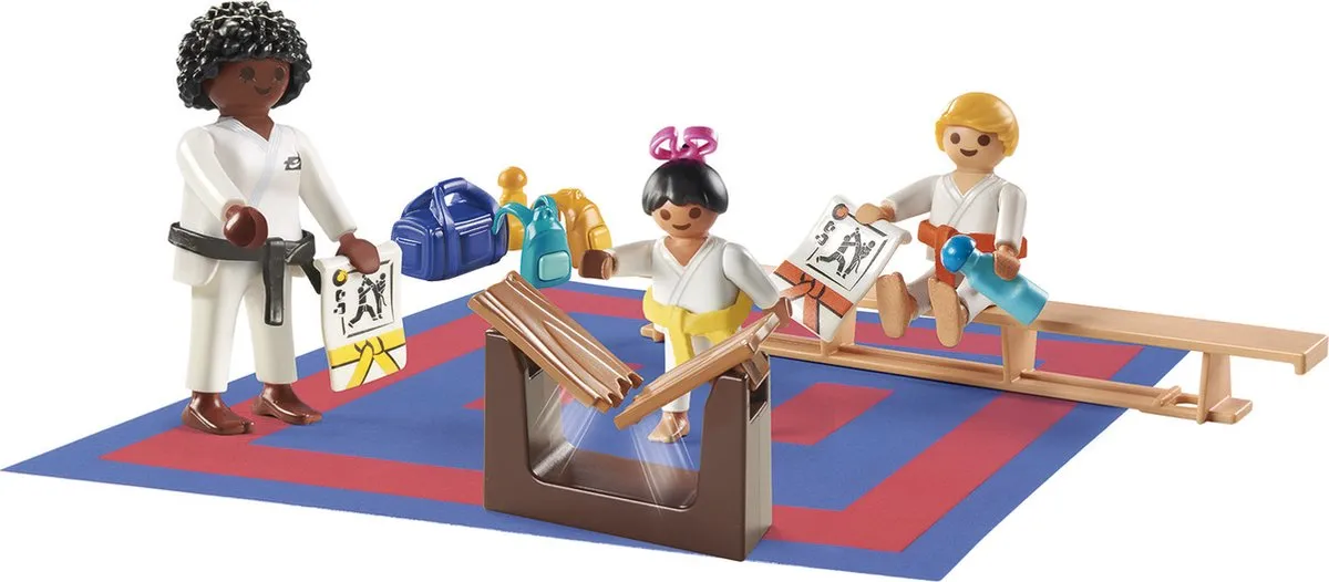 Playmobil Giftset Karate Training 71186 - Multicolor