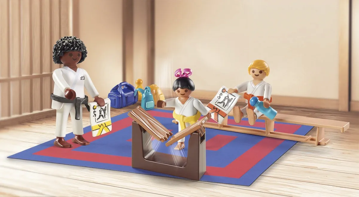 Playmobil Giftset Karate Training 71186 - Multicolor