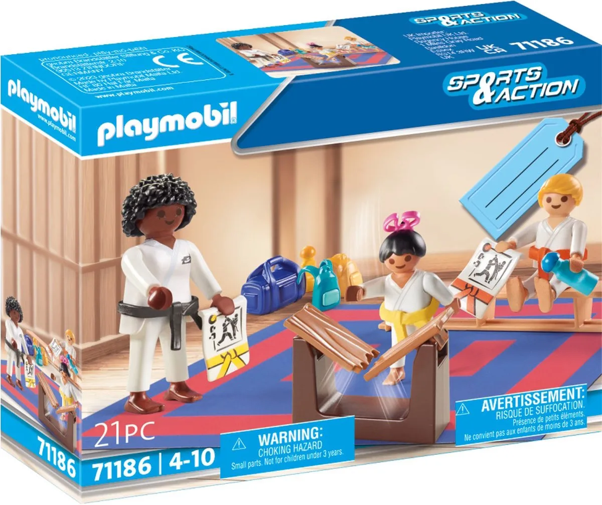 Playmobil Giftset Karate Training 71186