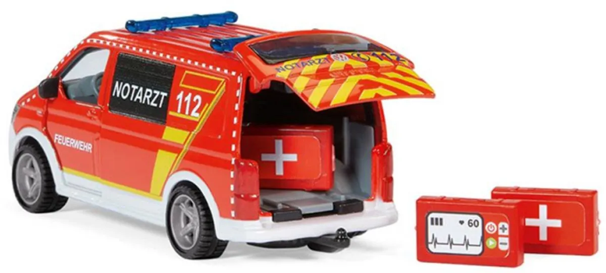 SIKU 2116 VW T6 Ambulance 1:50 - Multikleur