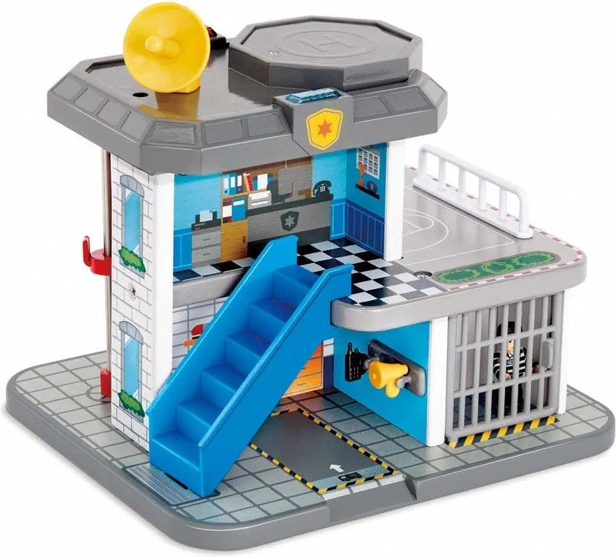 Hape Notfall-Hauptquartier E3736 Speelgoedset - 55-delig - Veelkleurig