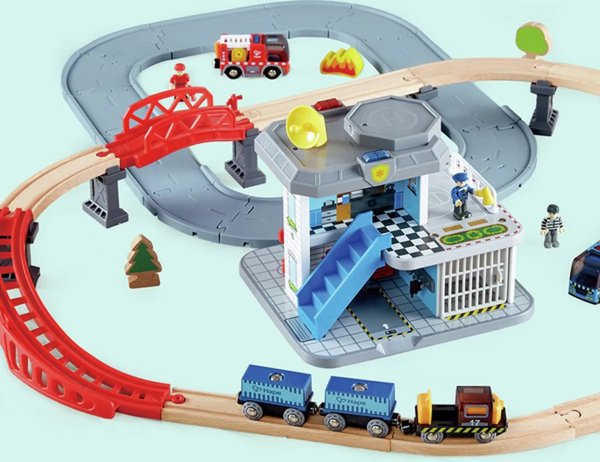 Hape Notfall-Hauptquartier E3736 Speelgoedset