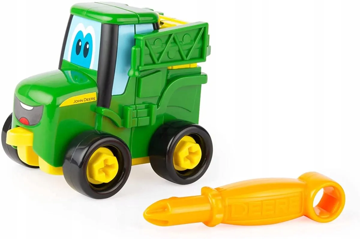 Tomy John Deere Bouw Mini Spuitmachine Traktor 47277 - Geel/Groen/Zwart