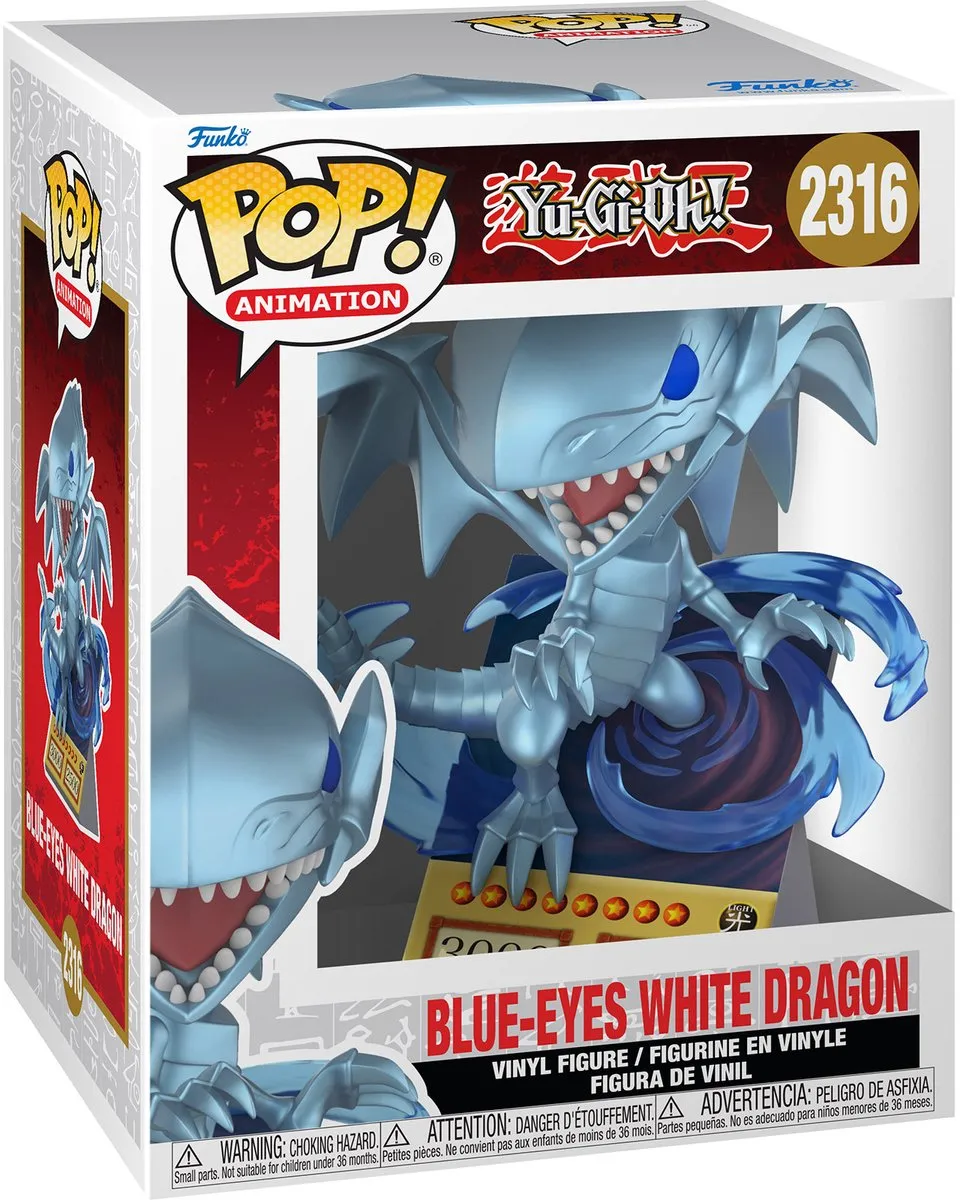 Funko Pop! Premium Yu-Gi-Oh! Blue-Eyes White Dragon #2316