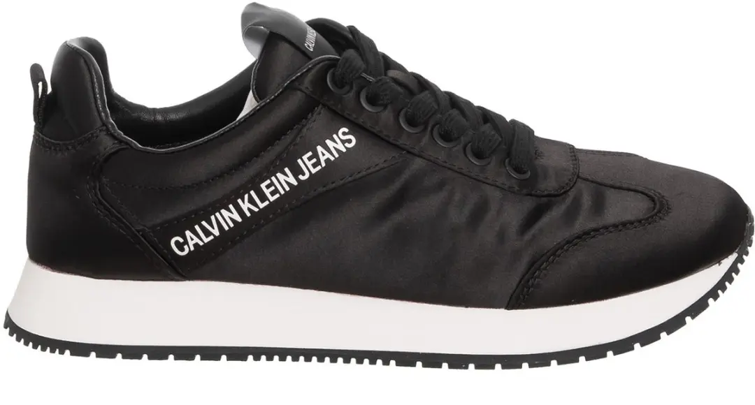 Calvin Klein Jill Lance Up Sneakers - Zwart