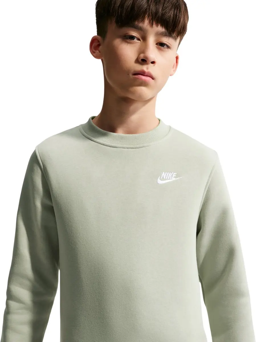 Nike Sportswear Club Fleece Sweater Kinderen - Groen S - afbeelding 5 van 6