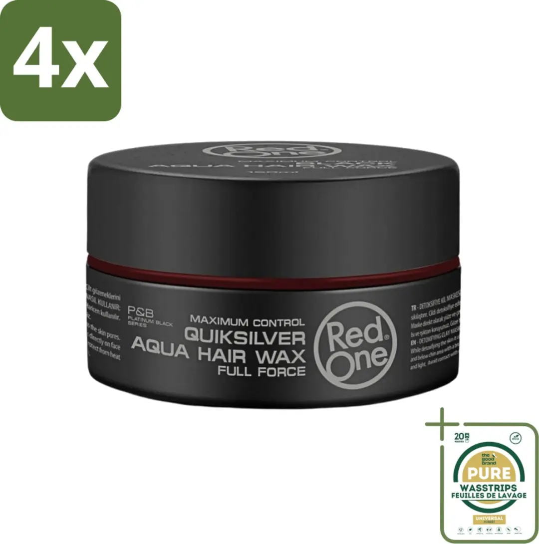 Red One Quicksilver Aqua Hair Wax 150ml