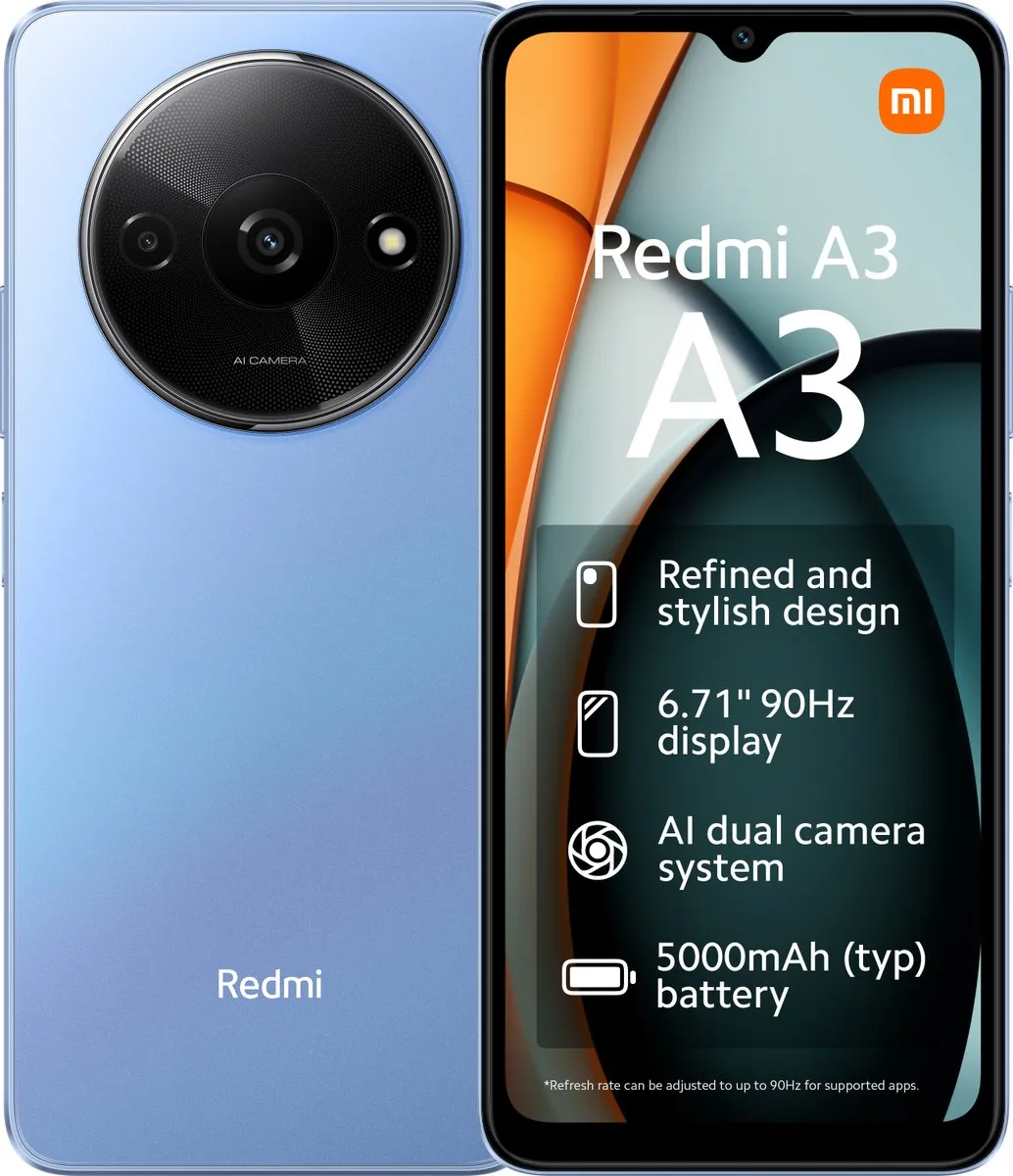 Xiaomi Redmi A3 128GB - Star Blauw