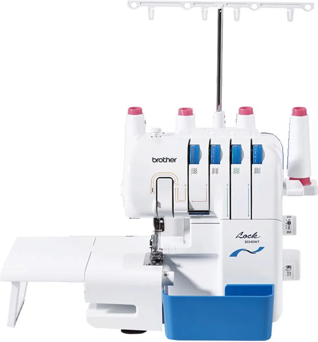 Brother 3034DWT Overlockmachine - Wit