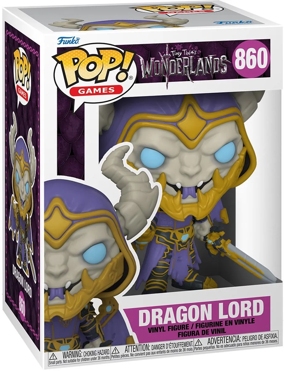 Funko POP! Dragon Lord Tiny Tina's Wonderlands 59333 - 9cm - Multicolor