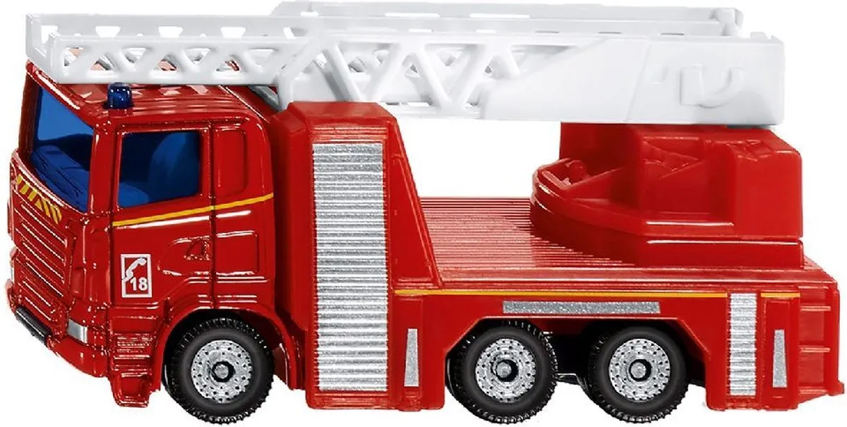 SIKU Scania R380 Ladderwagen 8,4cm - Rood