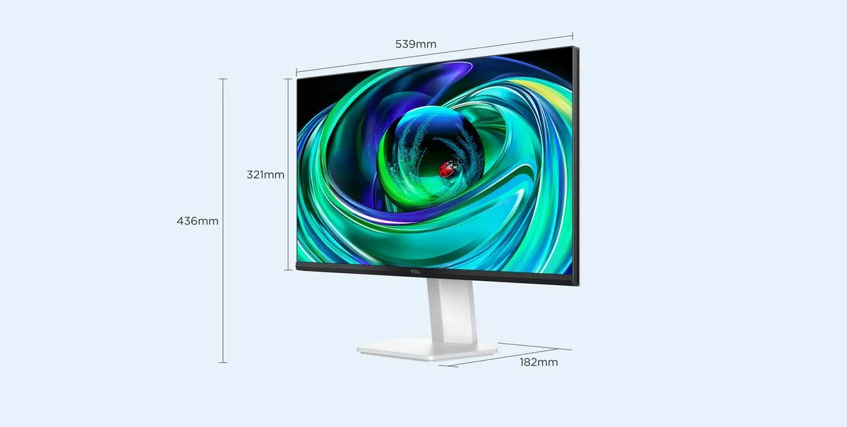 TCL 24G54 Mini-LED Monitor - 24 inch - Full HD - 90% DCI-P3 - afbeelding 6 van 6