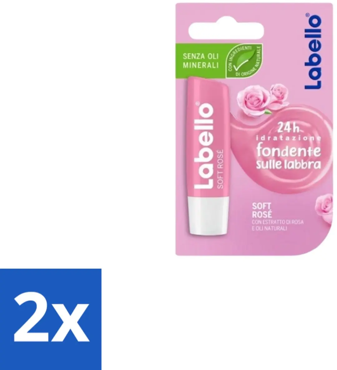 Labello Soft Rosé Lippenbalsem 10g