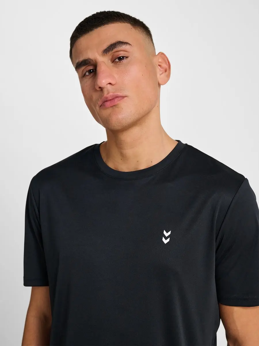 Hummel Hmlpulse Trainings-T-shirt 229881 - XL - Zwart - afbeelding 6 van 6