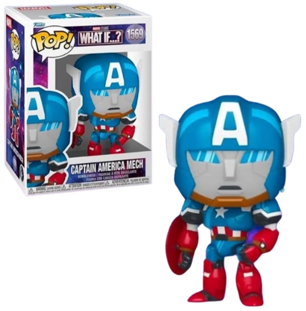 Funko Pop! Marvel What If Captain America Mech #1569