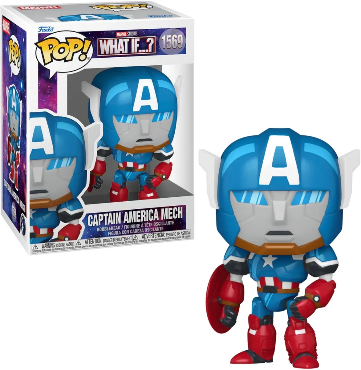 Funko Pop! Marvel What If Captain America Mech #1569